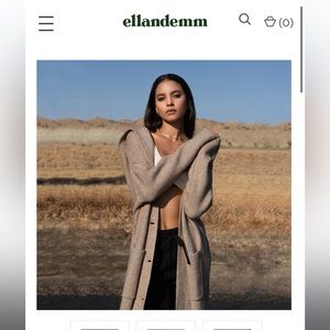 EllandEmn Kensington Knit Coat